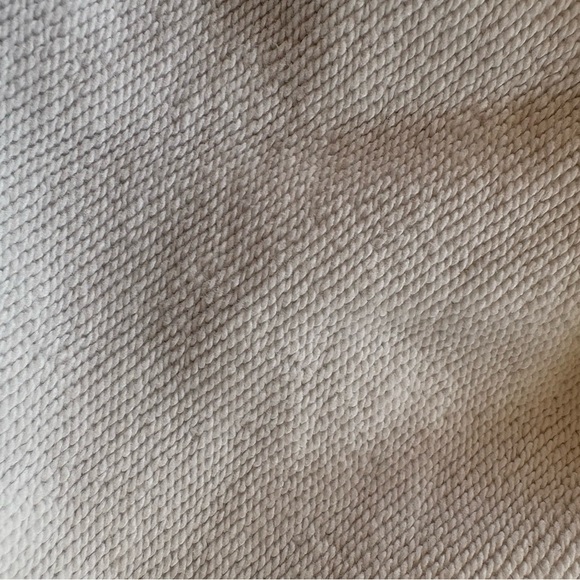 Adidas Originals Cropped Hoodie White Black Triple Stripe Size M - Picture 5 of 12